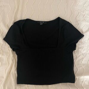 Square Neck Crop Top